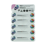 Fg Diamond Pointed Cone 859 Burs - 5Pcs per pack ⌀0.12 mm x 10.0 mm / Fine l Global Burs