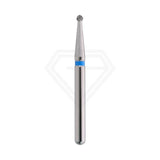 Fg Diamond Round 001 Burs - 5Pcs per pack ⌀0.10 mm x 1.0 mm / Medium l Global Burs