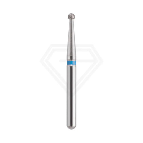 Fg Diamond Round 001 Burs - 5Pcs per pack ⌀0.12 mm x 1.2 mm / Medium l Global Burs
