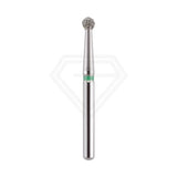 Fg Diamond Round 801 Burs - 5Pcs per pack ⌀0.16 mm x 1.6 mm / Coarse l Global Burs