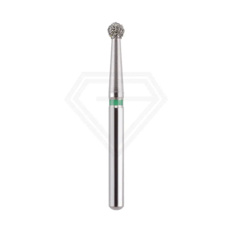 Fg Diamond Round 801 Burs - 5Pcs per pack ⌀0.16 mm x 1.6 mm / Coarse l Global Burs