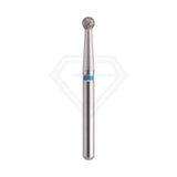 Fg Diamond Round 001 Burs - 5Pcs per pack ⌀0.16 mm x 1.6 mm / Medium l Global Burs