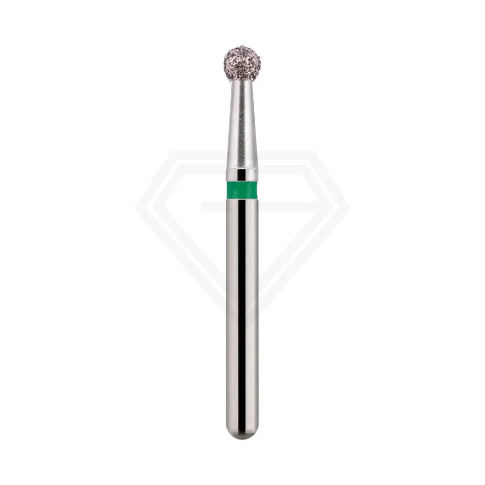 Fg Diamond Round 801 Burs - 5Pcs per pack ⌀0.18 mm x 1.8 mm / Coarse l Global Burs