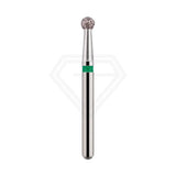 Fg Diamond Round 801 Burs - 5Pcs per pack ⌀0.18 mm x 1.8 mm / Coarse l Global Burs