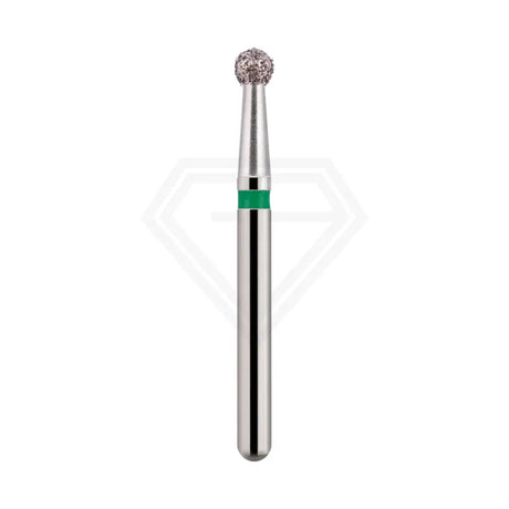 Fg Diamond Round 801 Burs - 5Pcs per pack ⌀0.18 mm x 1.8 mm / Coarse l Global Burs