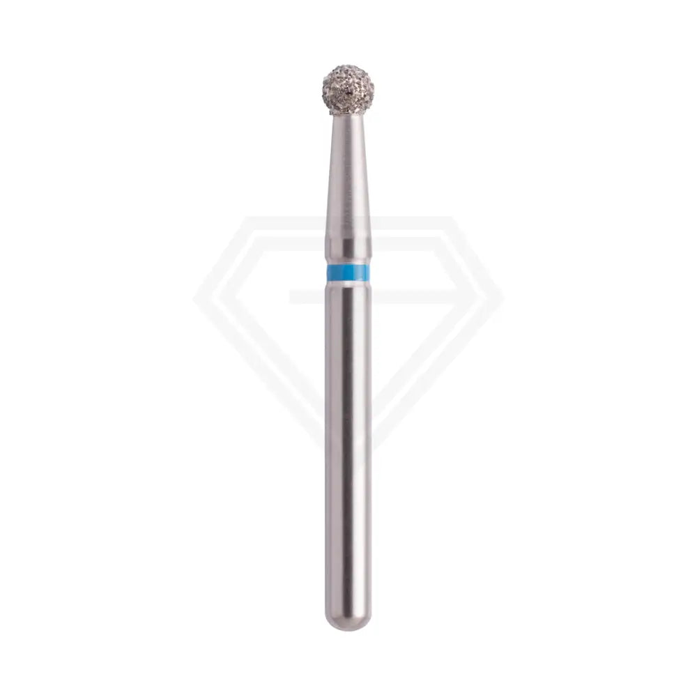 Fg Diamond Round 001 Burs - 5Pcs per pack ⌀0.18 mm x 1.8 mm / Medium l Global Burs