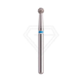 Fg Diamond Round 001 Burs - 5Pcs per pack ⌀0.18 mm x 1.8 mm / Medium l Global Burs