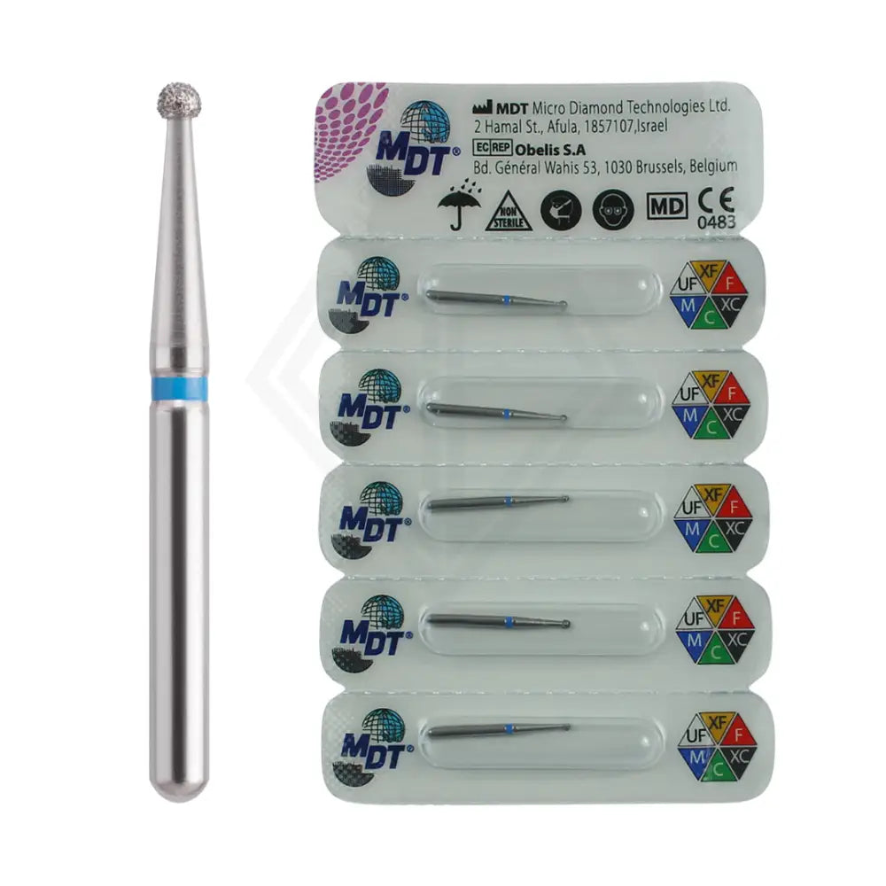 Fg Diamond Round 001 Burs - 5Pcs per pack l Global Burs