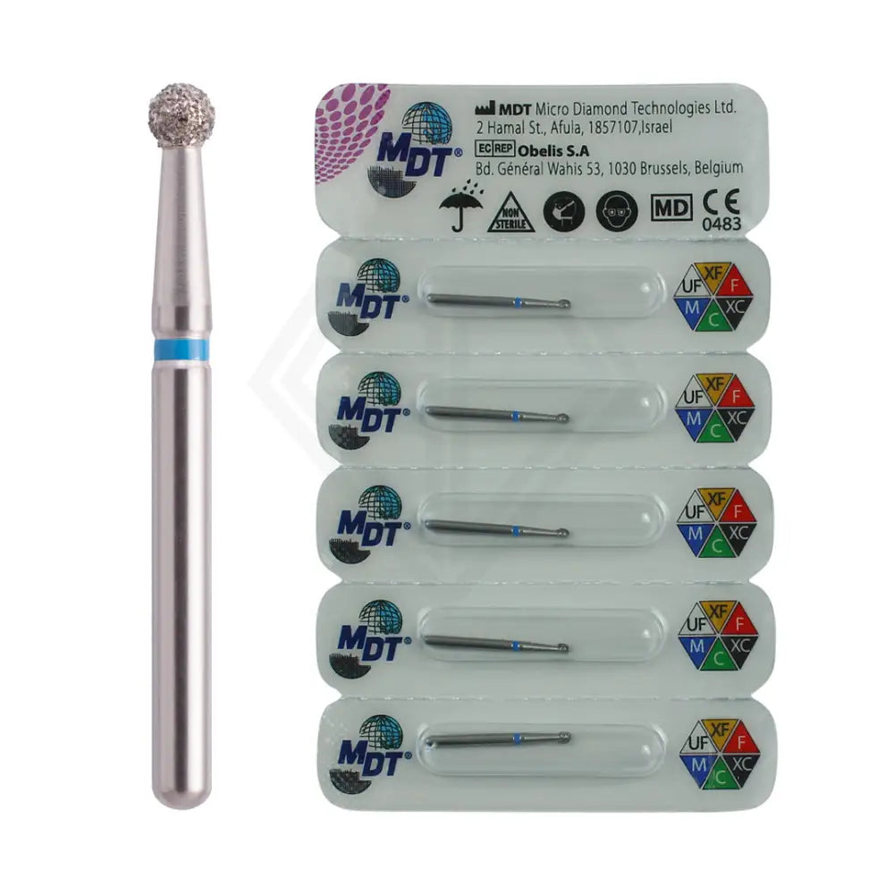 Fg Diamond Round 001 Burs - 5Pcs per pack l Global Burs