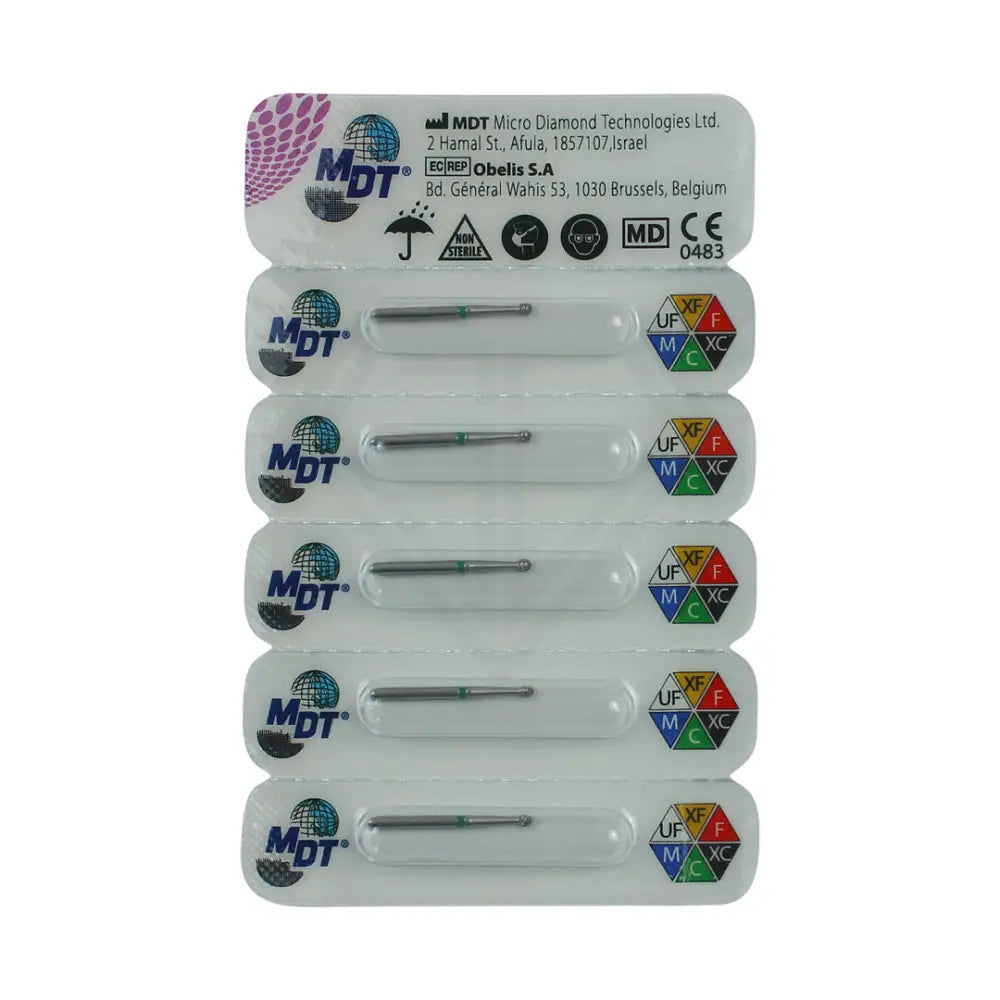 Fg Diamond Round 801 Burs - 5Pcs per pack l Global Burs