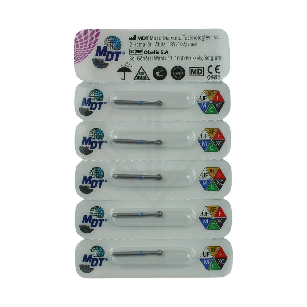 Fg Diamond Round 001 Burs - 5Pcs per pack l Global Burs