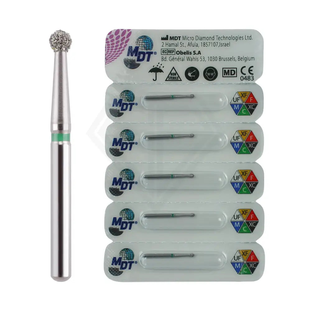 Fg Diamond Round 801 Burs - 5Pcs per pack l Global Burs
