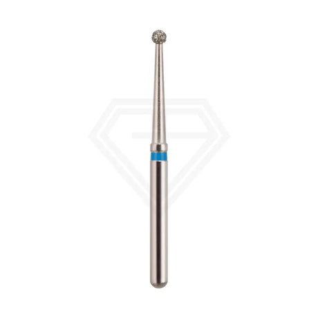 Fg Diamond Round 801L Burs - 5Pcs per pack ⌀0.14 mm x 1.4 mm / Medium l Global Burs
