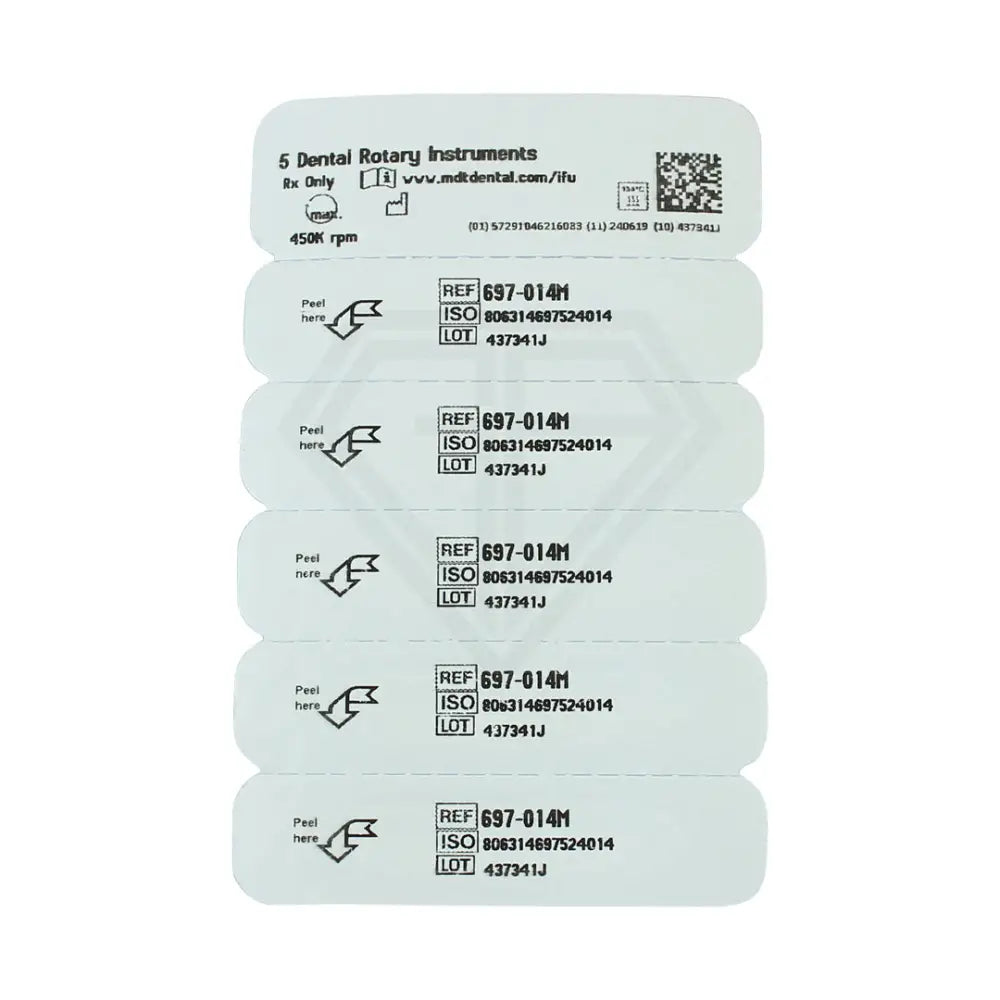 Fg Diamond Round 801L Burs - 5Pcs per pack l Global Burs