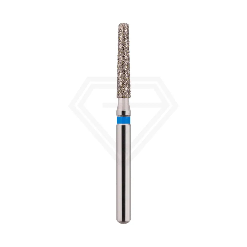 Fg Diamond Round Edge Taper 847Kr Burs - 5Pcs per pack ⌀0.16 mm x 8.0 mm / Medium l Global Burs