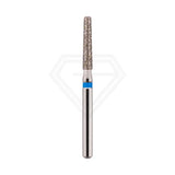 Fg Diamond Round Edge Taper 847Kr Burs - 5Pcs per pack ⌀0.16 mm x 8.0 mm / Medium l Global Burs