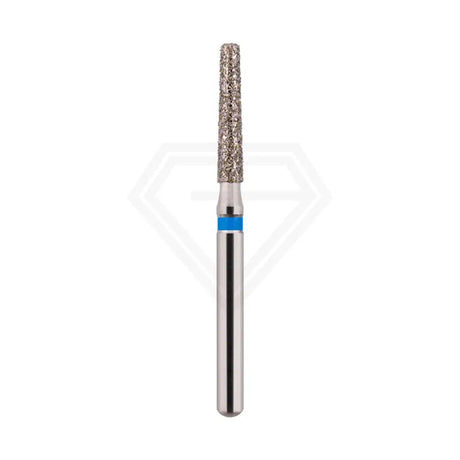 Fg Diamond Round Edge Taper 847Kr Burs - 5Pcs per pack ⌀0.16 mm x 8.0 mm / Medium l Global Burs