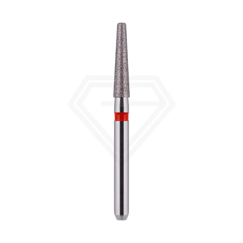Fg Diamond Round Edge Taper 847Kr Burs - 5Pcs per pack ⌀0.18 mm x 7.9 mm / Fine l Global Burs