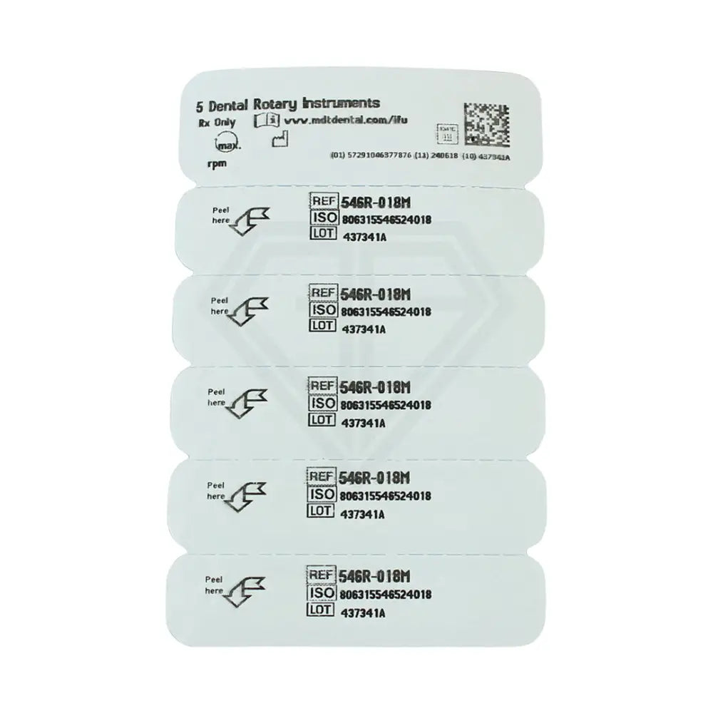 Fg Diamond Round Edge Taper 847Kr Burs - 5Pcs per pack l Global Burs