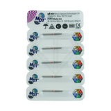 Fg Diamond Round Edge Taper 847Kr Burs - 5Pcs per pack ⌀0.20 mm x 7.9 mm / Fine l Global Burs