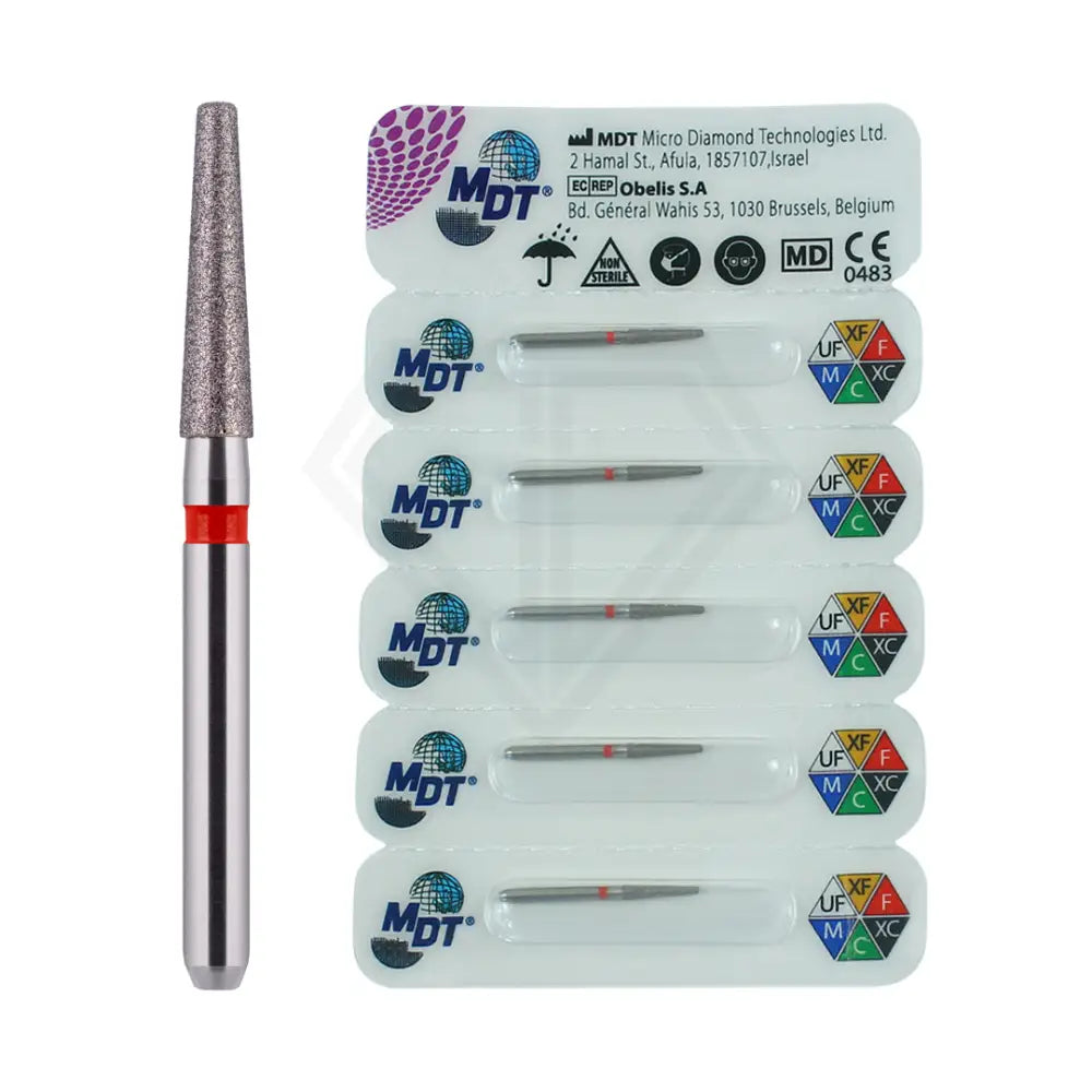 Fg Diamond Round Edge Taper 847Kr Burs - 5Pcs per pack l Global Burs