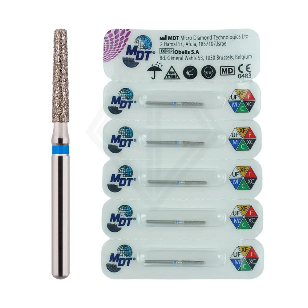 Fg Diamond Round Edge Taper 847Kr Burs - 5Pcs per pack l Global Burs