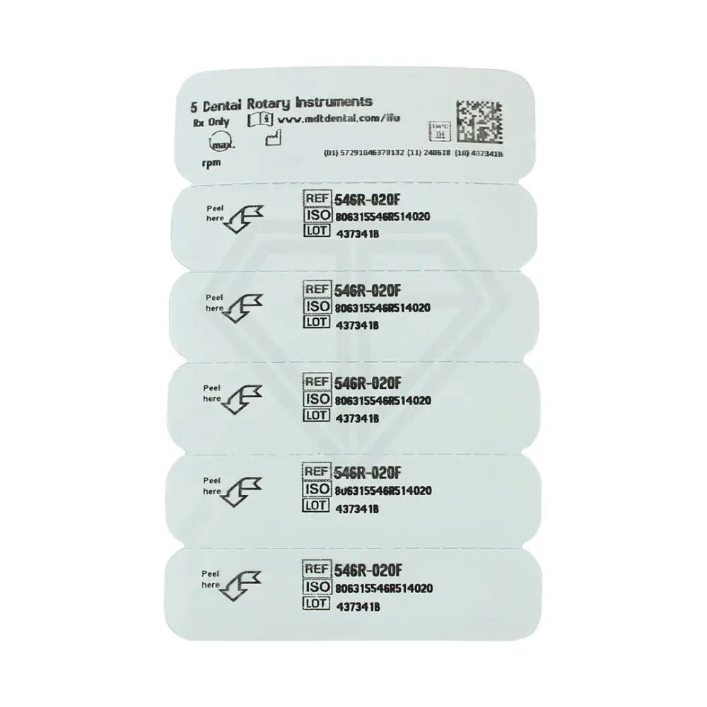Fg Diamond Round Edge Taper 847Kr Burs - 5Pcs per pack l Global Burs