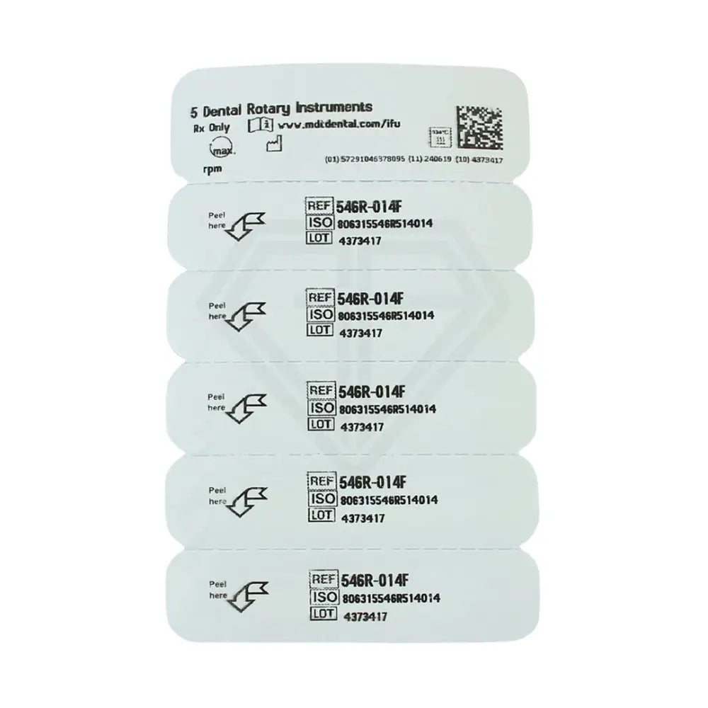 Fg Diamond Round Edge Taper 847Kr Burs - 5Pcs per pack l Global Burs