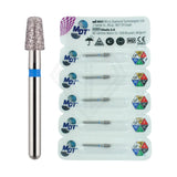 Fg Diamond Round Edge Taper Short 845Kr Burs - 5Pcs per pack l Global Burs