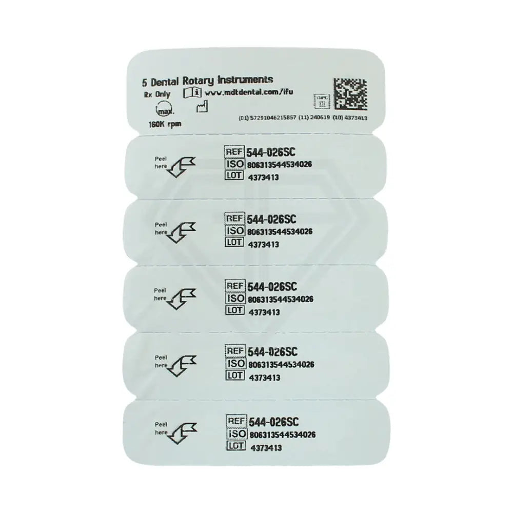 Fg Diamond Round Edge Taper Short 845Kr Burs - 5Pcs per pack l Global Burs