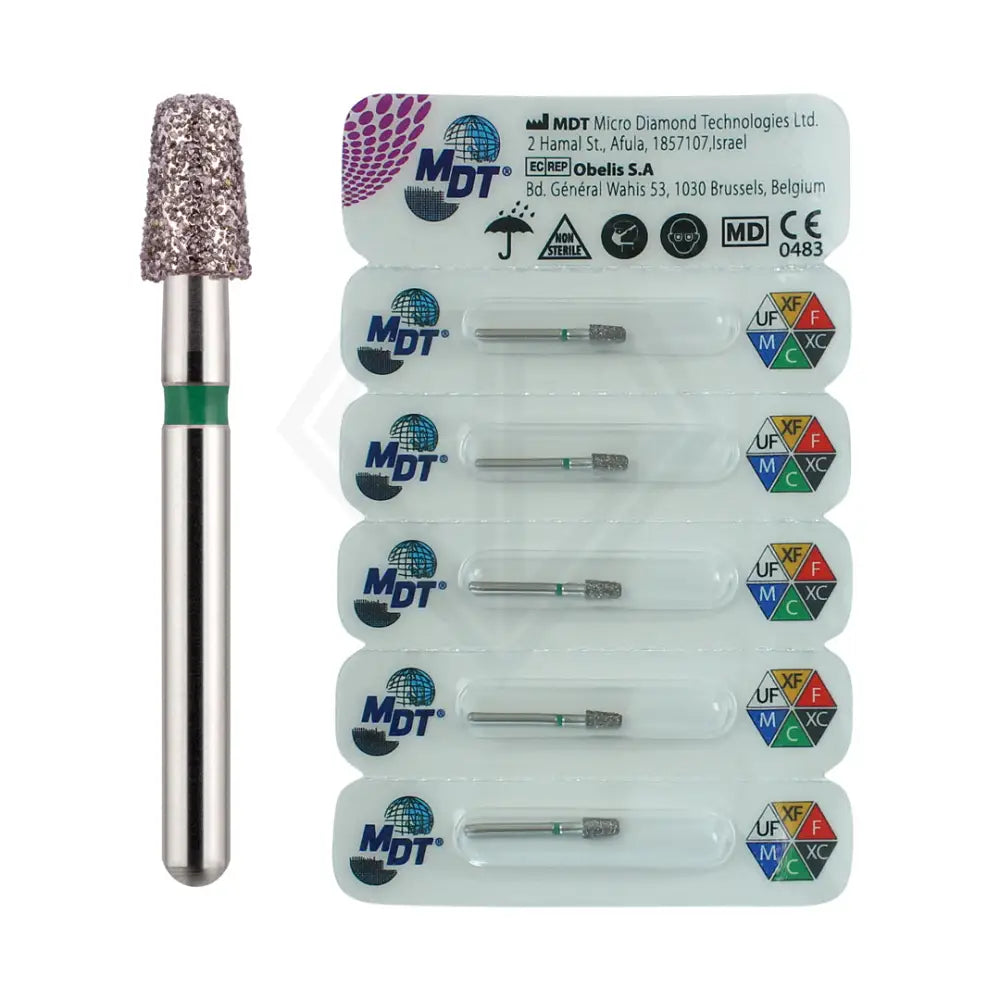 Fg Diamond Round Edge Taper Short 845Kr Burs - 5Pcs per pack l Global Burs