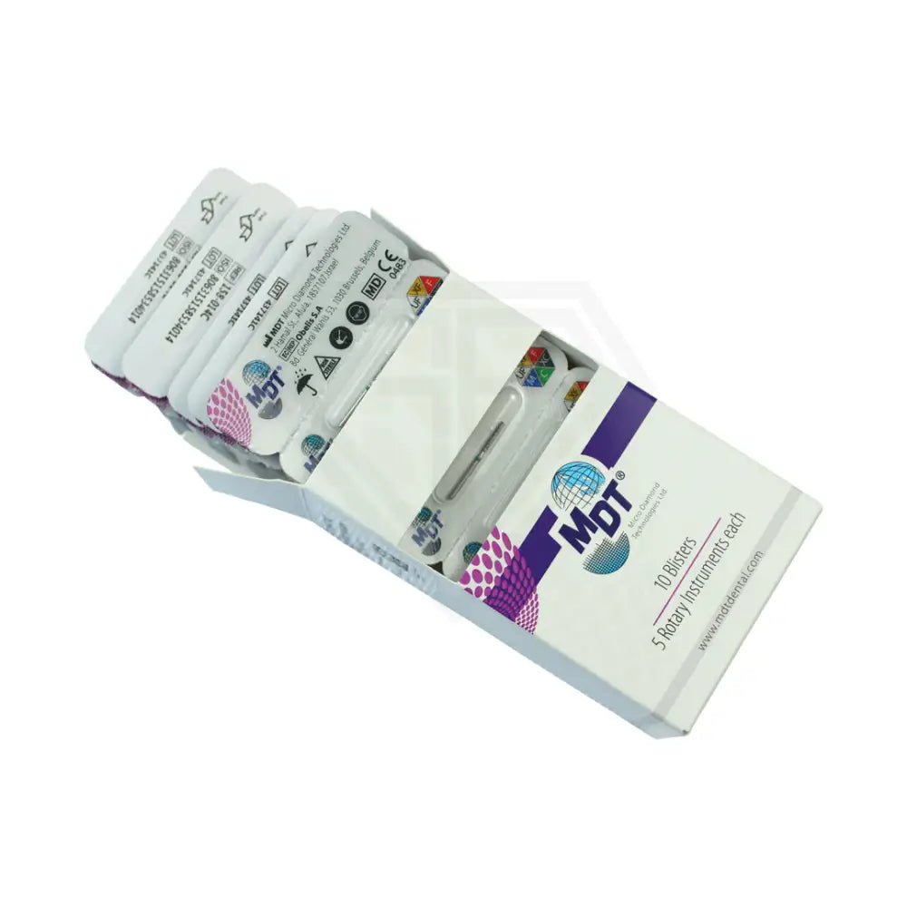 Fg Diamond Short Round Edge Cylinder 837Kr Burs - 5Pcs per pack l Global Burs