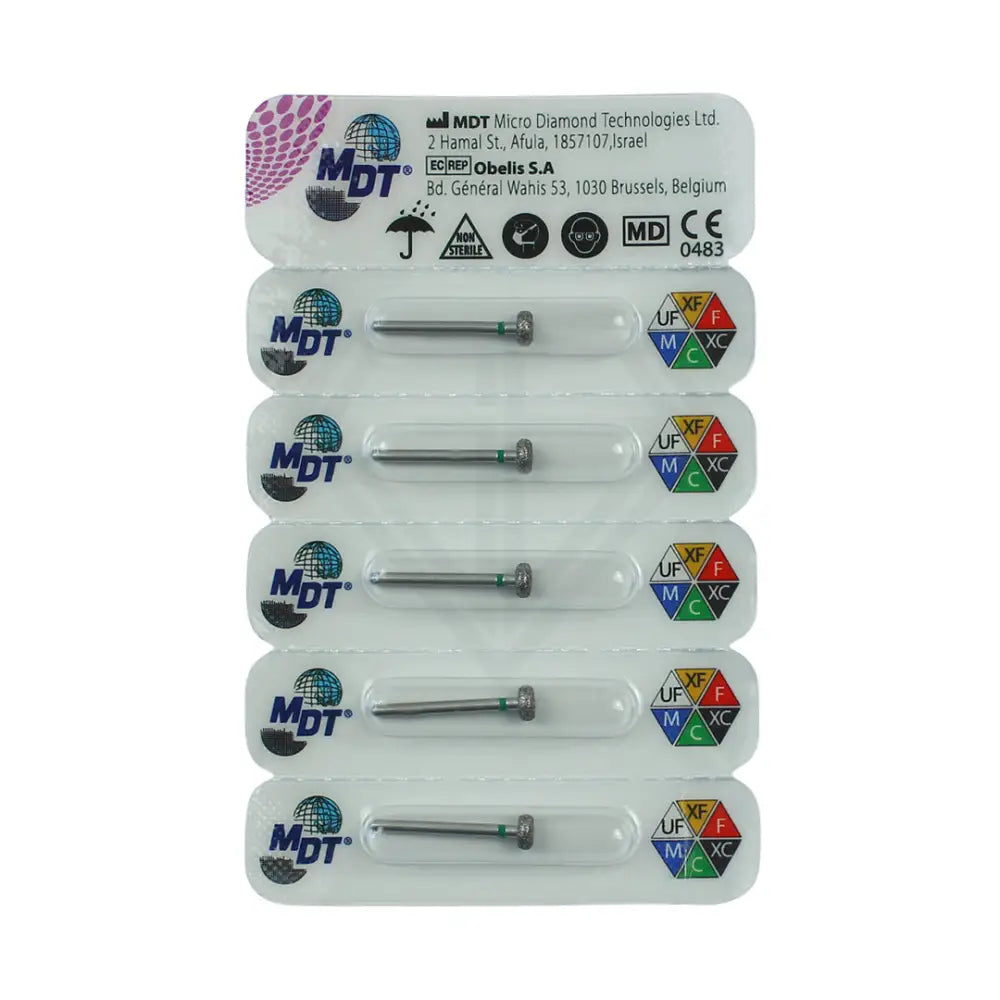 Fg Diamond Wheel Rounded Rim 909 Burs - 5Pcs per pack l Global Burs