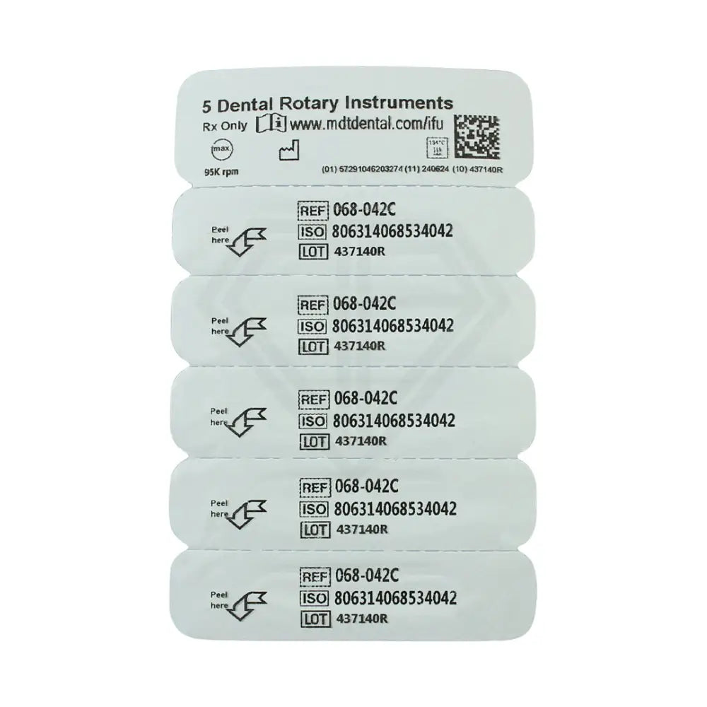 Fg Diamond Wheel Rounded Rim 909 Burs - 5Pcs per pack l Global Burs