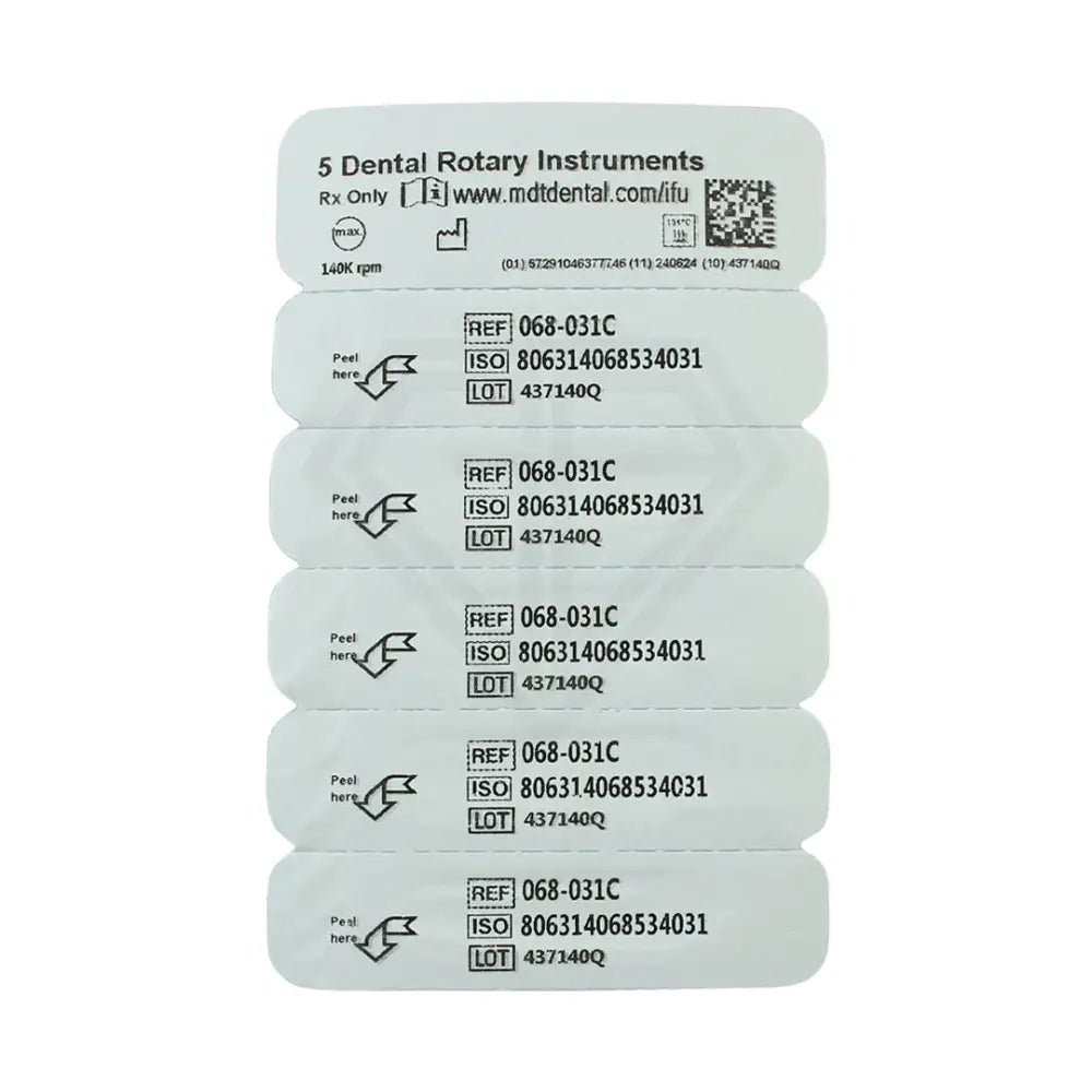 Fg Diamond Wheel Rounded Rim 909 Burs - 5Pcs per pack l Global Burs
