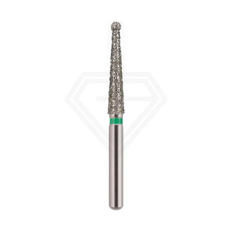 Fg Endo Pointed Cone W/ Rounded Coated Tip Burs - 5Pcs