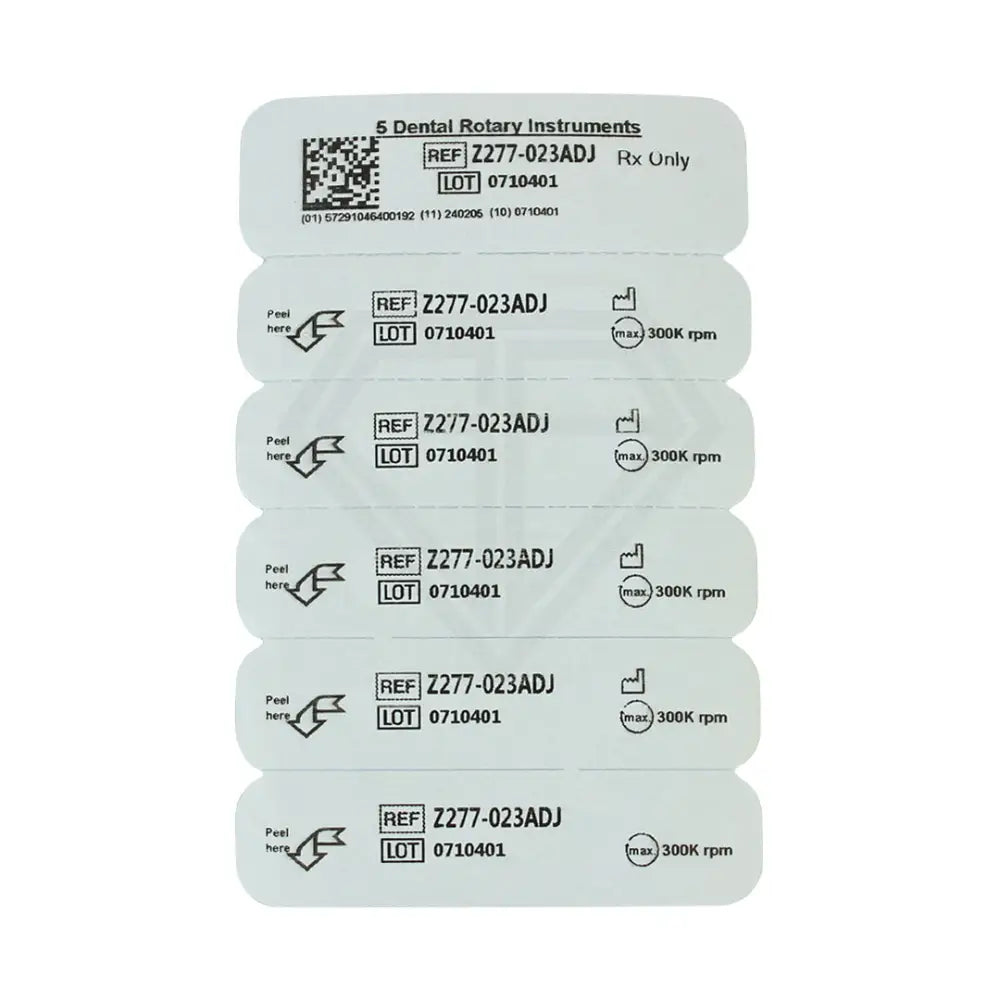 Fg Zirconit© Adj Egg 379 Burs - 5Pcs