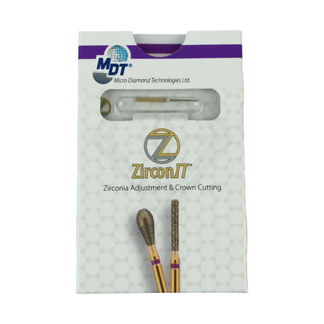 Fg Zirconit© Adj Pointed Cone 859L Burs - 5Pcs