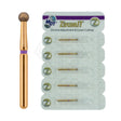 Fg Zirconit© Adj Round 801 Burs - 5Pcs