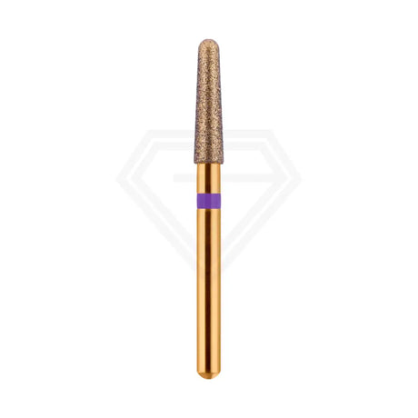 Fg Zirconit© Adj Round End Taper 856L Burs - 5Pcs ⌀0.21 X 8.0Mm