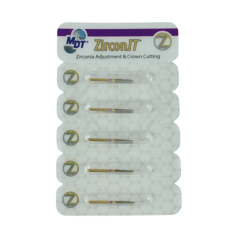 Fg Zirconit© Adj Round End Taper 856L Burs - 5Pcs