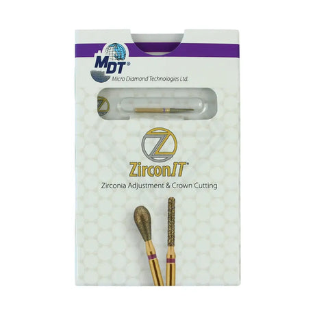 Fg Zirconit© Adj Round End Taper 856L Burs - 5Pcs