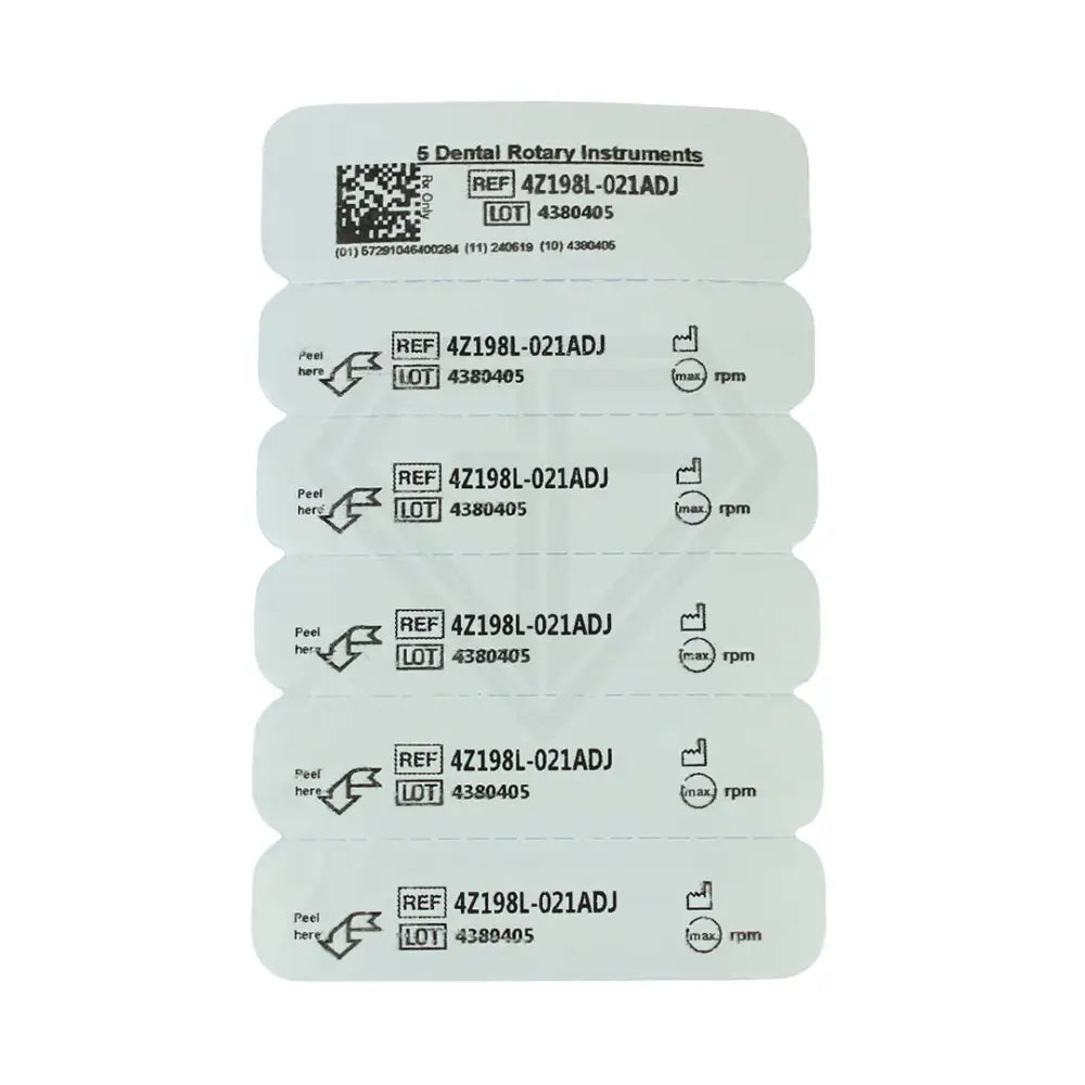Fg Zirconit© Adj Round End Taper 856L Burs - 5Pcs