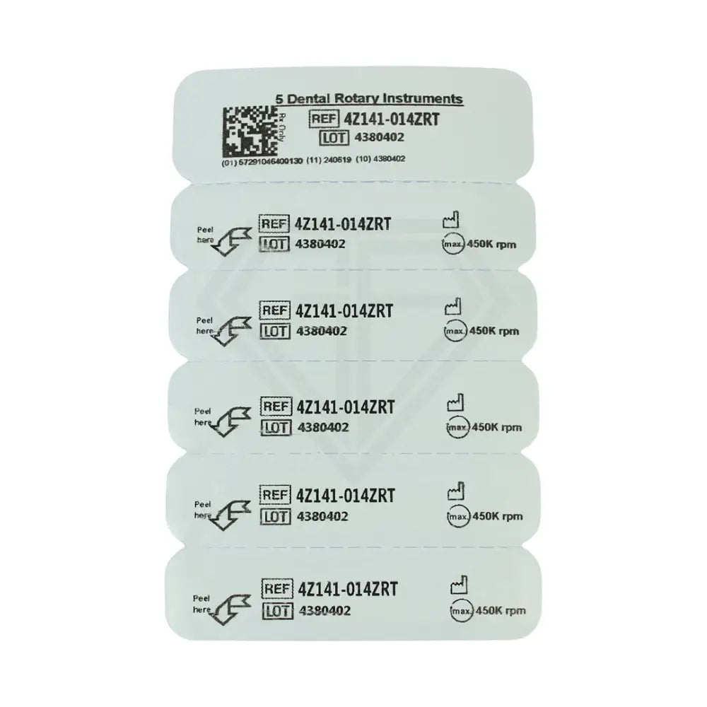 Fg Zirconit© Zrt Crown Cutting Round End Cylinder 881Ks1 Burs - 5Pcs