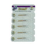 Fg Zirconit© Zrt Crown Cutting Round End Cylinder 881Ks1 Burs - 5Pcs