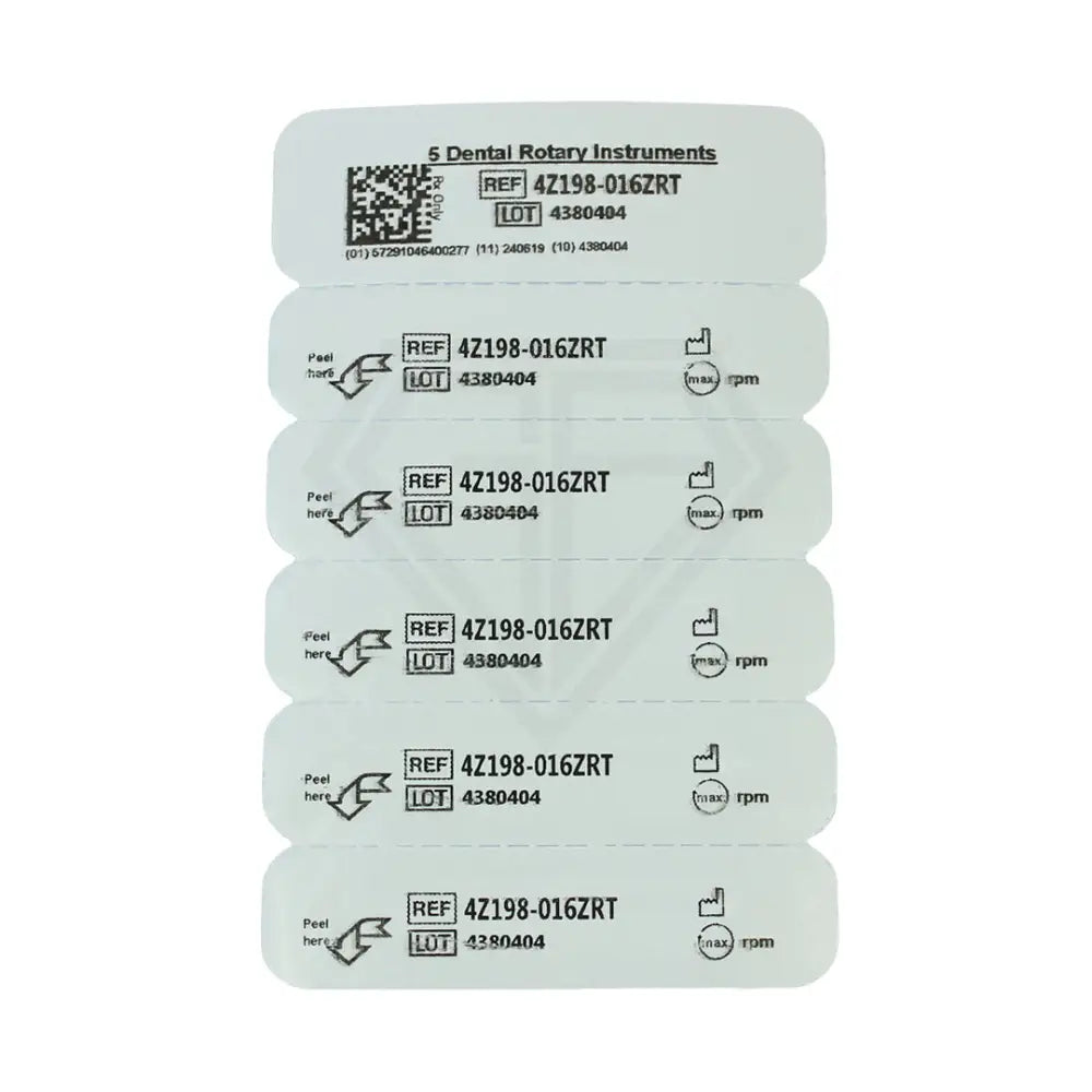 Fg Zirconit© Zrt Crown Cutting Round End Taper 856 Burs - 5Pcs