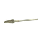 Hp Carbide Fine Cross Cut Round End Taper ⌀0.60 X 15.0Mm Cutter Cutters