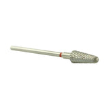 Hp Carbide Fine Cross Cut Round End Taper ⌀0.60 X 15.0Mm Cutter Cutters