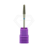 Hp Carbide Medium Cross Cut Round End Taper ⌀0.40 X 14.0Mm Cutter Cutters