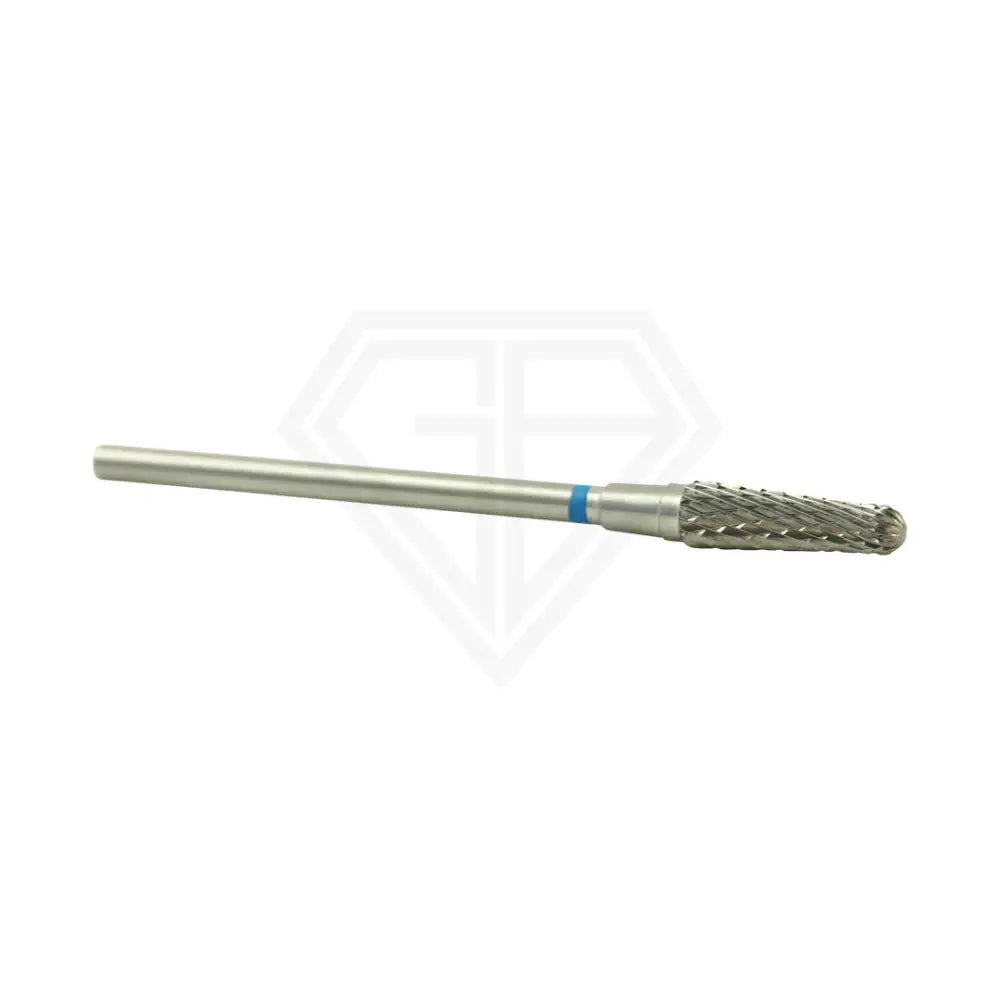 Hp Carbide Medium Cross Cut Round End Taper ⌀0.40 X 14.0Mm Cutter Cutters